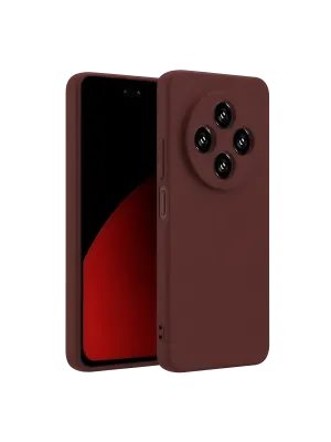 Xiaomi Redmi 14c Kılıf First Silikon - Bordo