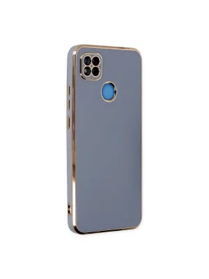 Xiaomi Redmi 9c Kılıf Volet Silikon - Mavi
