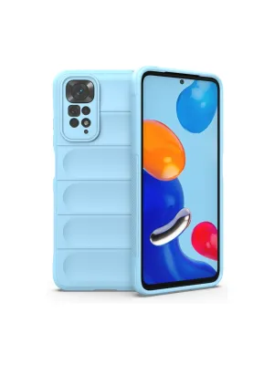 Xiaomi Redmi Note 11 Kılıf Optimum Silikon - Sky Blue