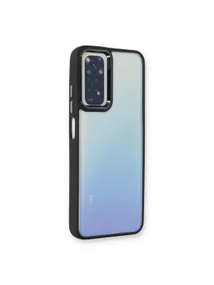Xiaomi Redmi Note 11 Pro Kılıf Dora Kapak - Siyah