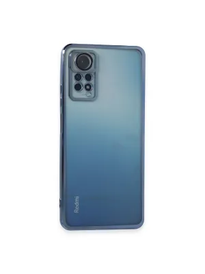 Xiaomi Redmi Note 11 Pro Kılıf Razer Lensli Silikon - Açık Mavi
