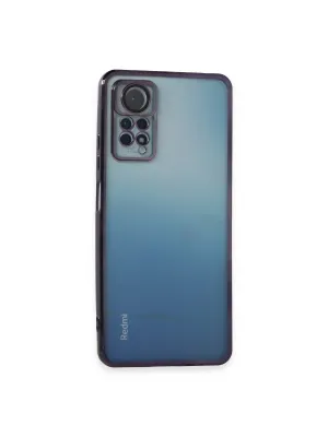 Xiaomi Redmi Note 11 Pro Kılıf Razer Lensli Silikon - Mor