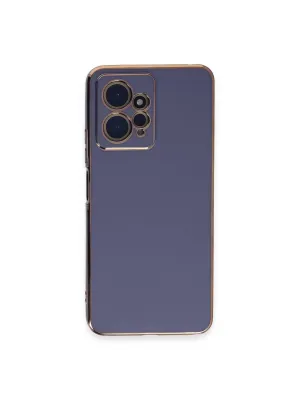 Xiaomi Redmi Note 12 4g Kılıf Volet Silikon - Mavi