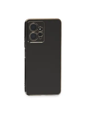 Xiaomi Redmi Note 12 4g Kılıf Volet Silikon - Siyah
