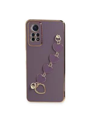 Xiaomi Redmi Note 12 Pro 4g Kılıf Esila Silikon - Mor