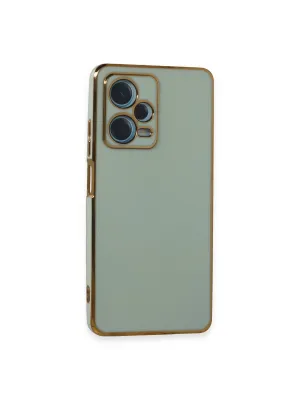 Xiaomi Redmi Note 12 Pro Plus Kılıf Volet Silikon - Açık Yeşil