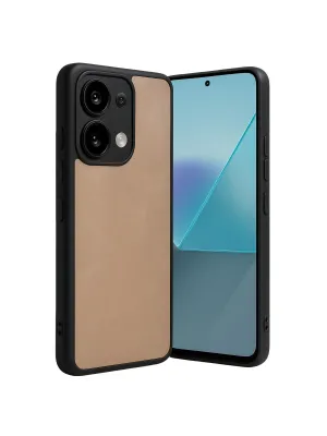 Xiaomi Redmi Note 13 4g Kılıf Aras Deri Kapak - Pudra