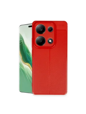 Xiaomi Redmi Note 13 Pro 4g Kılıf Auto Focus Kapak - Kırmızı