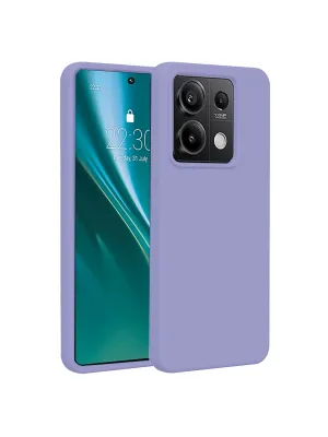Xiaomi Redmi Note 13 Pro 4g Kılıf First Silikon - Lila