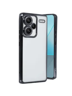 Xiaomi Redmi Note 13 Pro Plus Kılıf Razer Lensli Silikon - Siyah