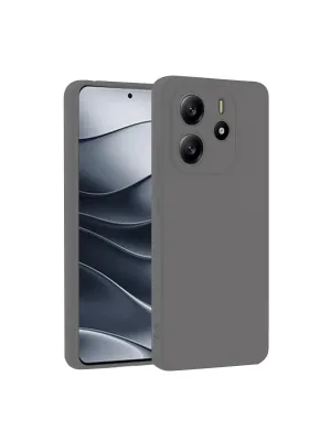 Xiaomi Redmi Note 14 4g Kılıf First Silikon - Gri