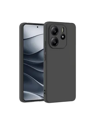 Xiaomi Redmi Note 14 4g Kılıf First Silikon - Siyah
