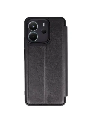 Xiaomi Redmi Note 14 4g Kılıf Flip Cover - Siyah