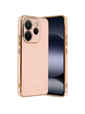 Xiaomi Redmi Note 14 4g Kılıf Volet Silikon - Pembe