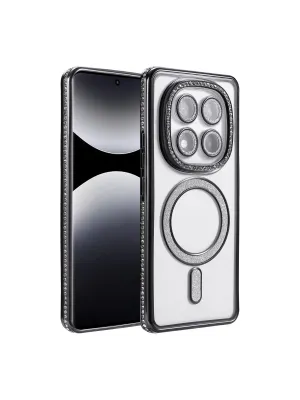 Xiaomi Redmi Note 14 Pro 4g Joke Simli Magneticsafe Kılıf - Siyah