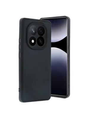 Xiaomi Redmi Note 14 Pro 4g Kılıf Aras Deri Kapak - Siyah