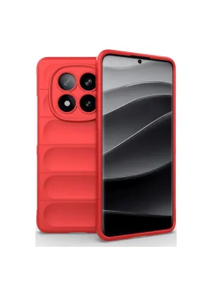 Xiaomi Redmi Note 14 Pro 4g Kılıf Optimum Silikon - Kırmızı