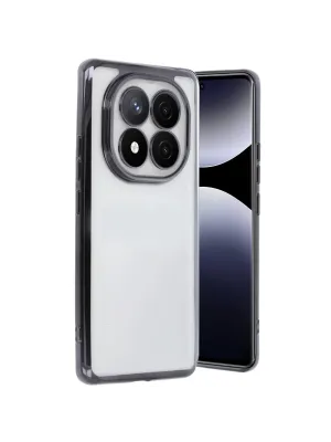 Xiaomi Redmi Note 14 Pro Plus Kılıf Razer Lensli Silikon - Siyah