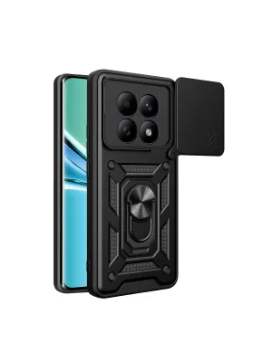 Xiaomi Redmi Note 15 4g Pars Lens Yüzüklü Silikon - Siyah