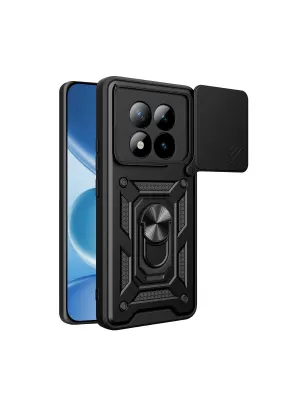 Xiaomi Redmi Note 15 Pro 4g Pars Lens Yüzüklü Silikon - Siyah