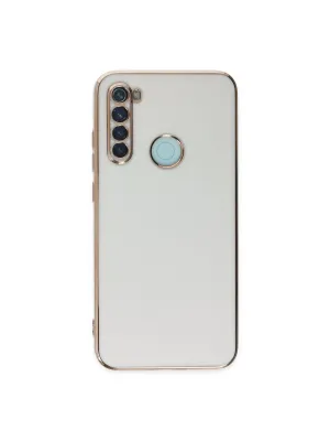 Xiaomi Redmi Note 8 Kılıf Volet Silikon - Beyaz