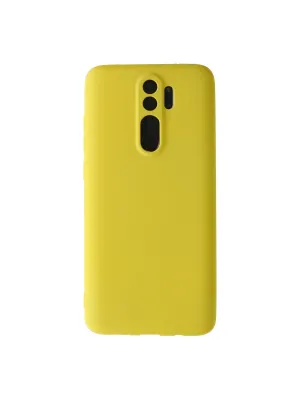 Xiaomi Redmi Note 8 Pro Kılıf First Silikon - Sarı