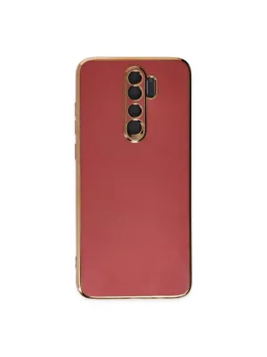 Xiaomi Redmi Note 8 Pro Kılıf Volet Silikon - Kırmızı
