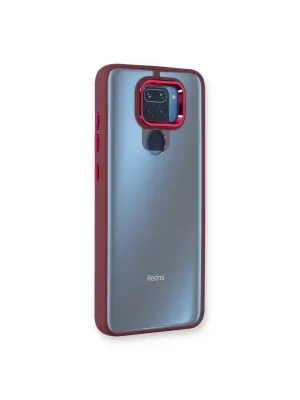 Xiaomi Redmi Note 9 Kılıf Dora Kapak - Kırmızı