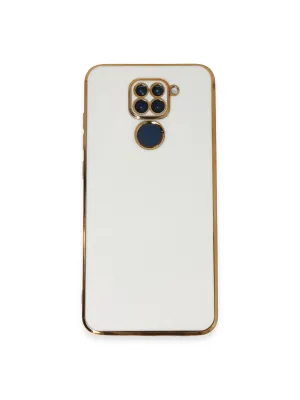 Xiaomi Redmi Note 9 Kılıf Volet Silikon - Beyaz