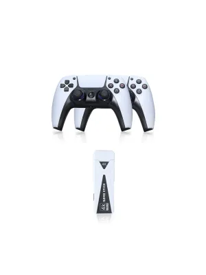 Y5 64gb Android Dual Pad 4k Game Stick - Beyaz