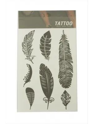 Yaprak Tattoo Dövme Sticker