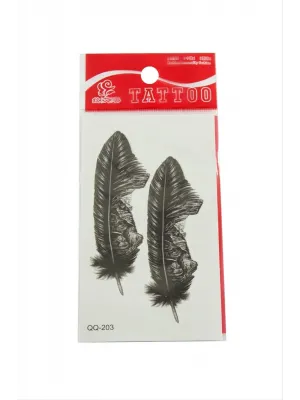 Yaprak Tattoo Dövme Sticker
