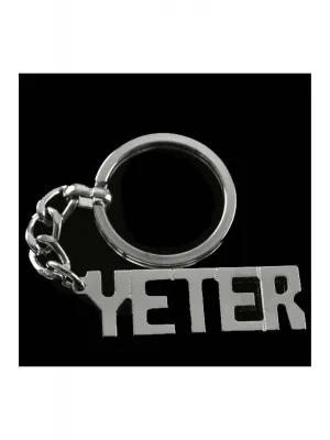 Yeter İsimli Anahtarlık