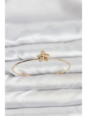 ietaks™ Yıldız Model Gold Renk Bileklik