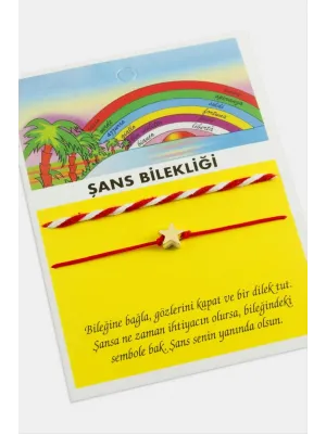 Yıldız Şans İp Bileklik