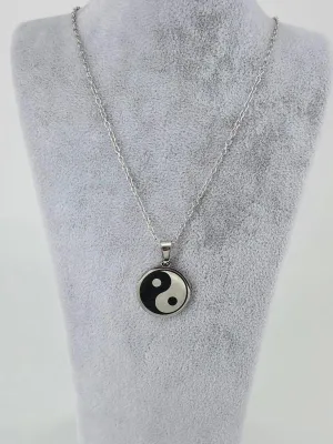 Yin-yang Çelik Erkek Kolye - Ekl0082
