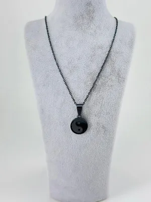 Yin-yang Çelik Erkek Kolye - Ekl0096