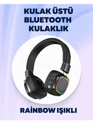 Yüksek Ses Kaliteli Kablosuz Kulak Üstü Kulaklık – Bt 5.3