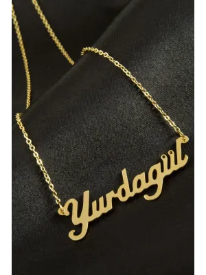 Yurdagül isimli kolye (Kişiye Özel)