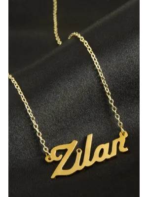 Zilan İsimli Kolye (Kişiye Özel)