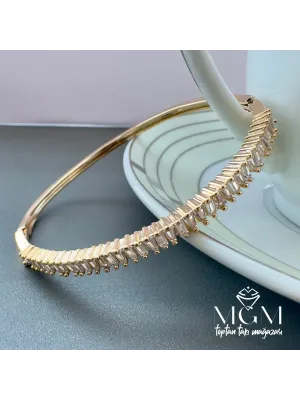 Zirkon Baget Taşlı Bileklik - Kbl0024