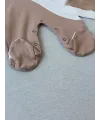 0-3 3-6 Ay Lucky Baby Nakışlı Es Çizgi Boy Şapkalı Erkek Bebek Tulumu