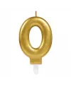 0 Rakam Mum Gold Renk