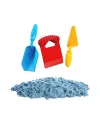 03691 AKSESUARLI MAVİ KİNETİK OYUN KUMU 1000 GR