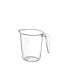1 Litre Ölçü Kabı