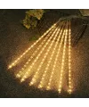 10'lu 45 Cm Plastik Meteor Led Usb 2m Kablo Sarı Renk Ağaç Işığı – Renk Değiştiren Asmalı Dekoratif Bahçe Ve Dış Mekan Aydınlatması