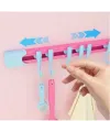 10 Kancalı Raylı Mutfak ve Banyo Düzenleyici Askı
