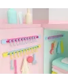 10 Kancalı Raylı Mutfak Ve Banyo Düzenleyici Askı 30 Cm