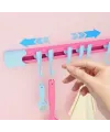 10 Kancalı Raylı Mutfak Ve Banyo Düzenleyici Askı 30 Cm