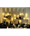 10lu Led Işıklı Fotoğraf Mandalları